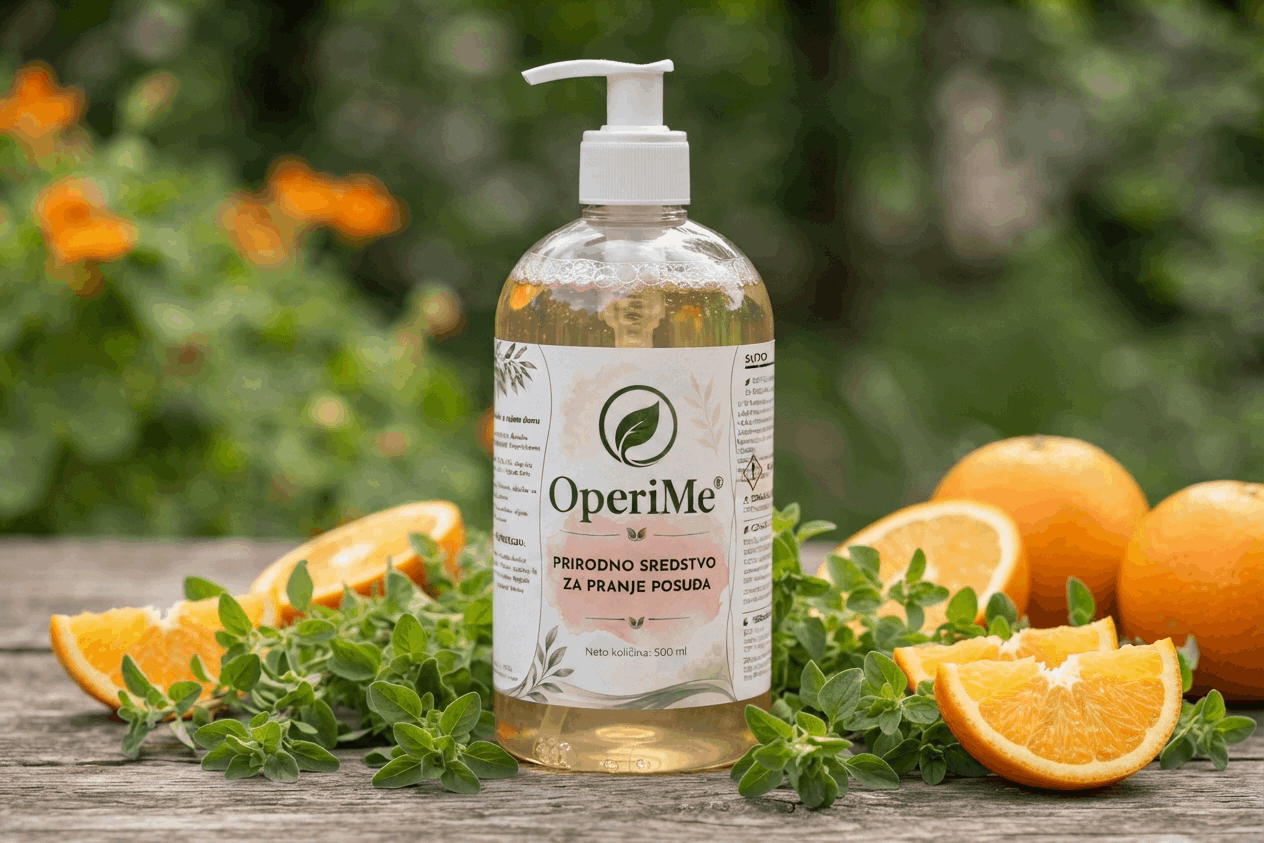 OperiMe - Prirodno sredstvo za pranje posuđa